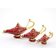Swarovski Taşlı 3'lü Alaaddin Lambası