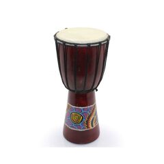 Batikli Ahşap Darbuka 30 Cm