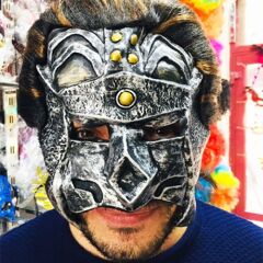 Lateks GladiatÃ¶r Maskesi
