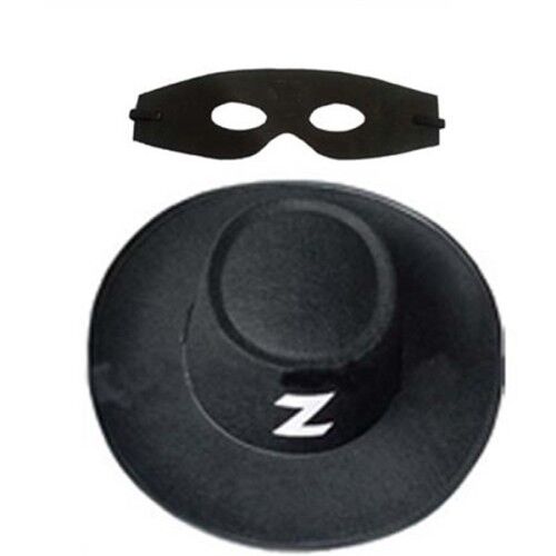 Zorro Åžapka Maske Set YetiÅŸkin