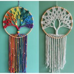 Rüya Kapanı Dream Catcher Hayat Ağacı Model 2